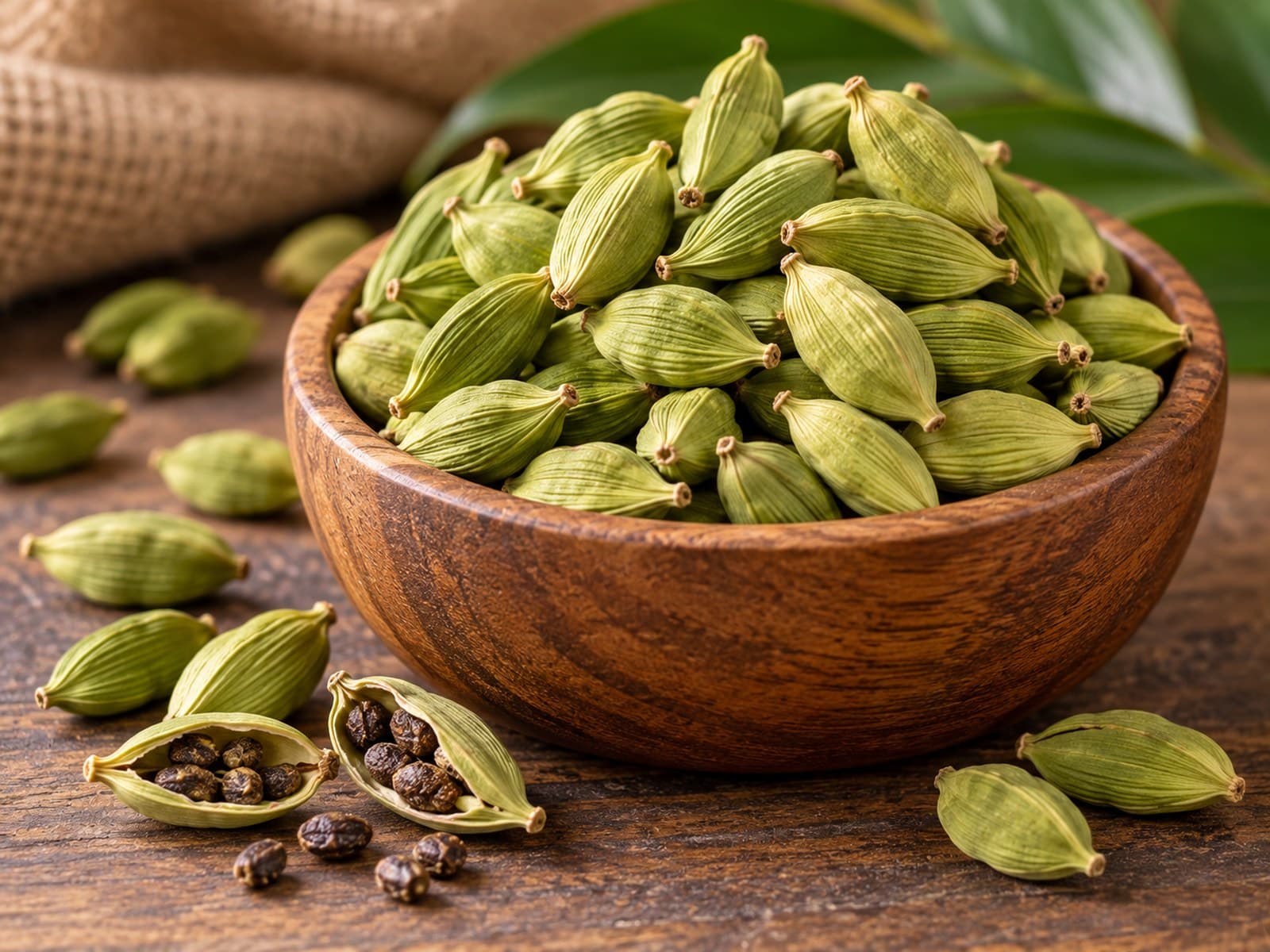 Whole Green Cardamom for export from India — sourced in Idukki, Kerala / Coorg, Karnataka