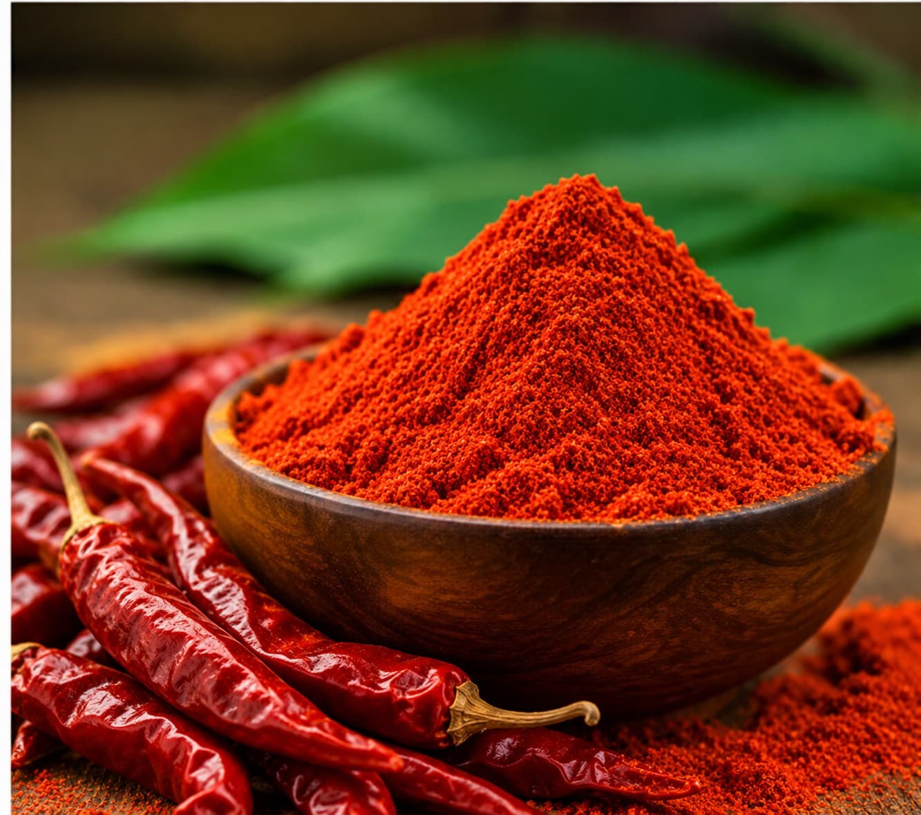 Red Chilli Powder for export from India — sourced in Guntur, Andhra Pradesh