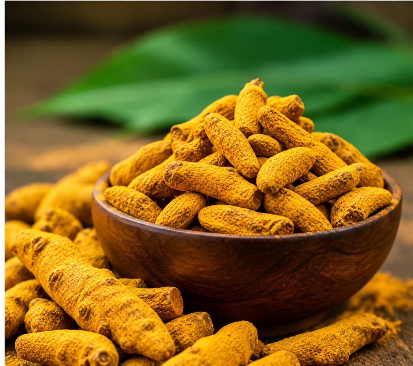 Turmeric Fingers for export from India — sourced in Erode, Tamil Nadu